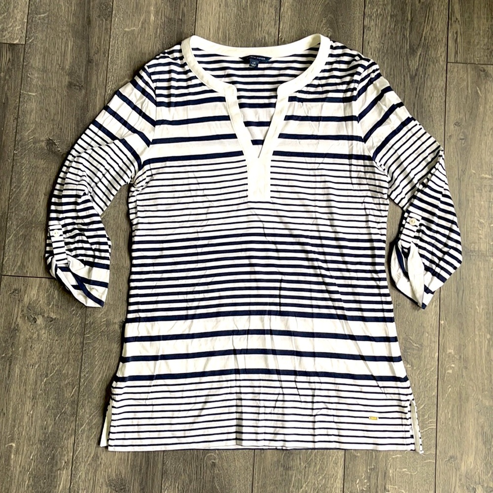 Tommy Hilfiger tunic cut shirt